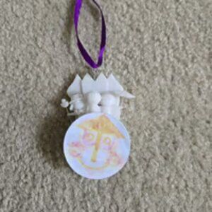 Disney Parks Sample It's a Small World Clock Face Sketchbook Ornament